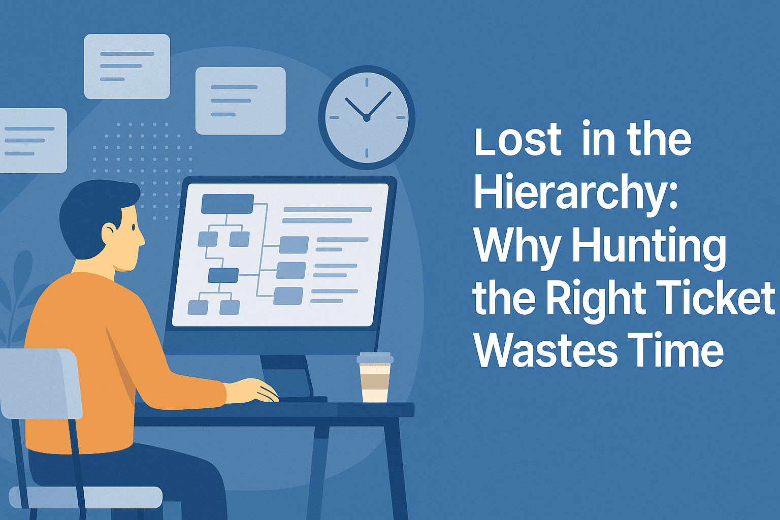 Lost in the Hierarchy: Why Hunting the Right Ticket Wastes Time (and How a Prompt-First Approach Fixes It)